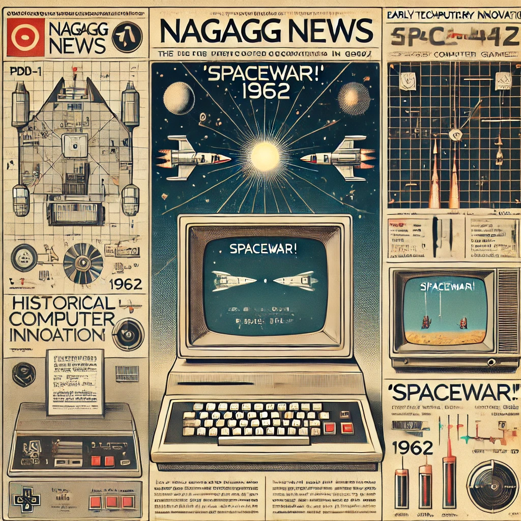 Spacewar!: Sejarah Game Komputer Pertama dan Pengaruhnya Terhadap Industri Game - NAGAGG News