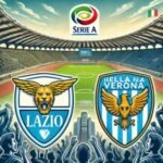 Ilustrasi pertandingan Lazio vs Hellas Verona di Serie A.